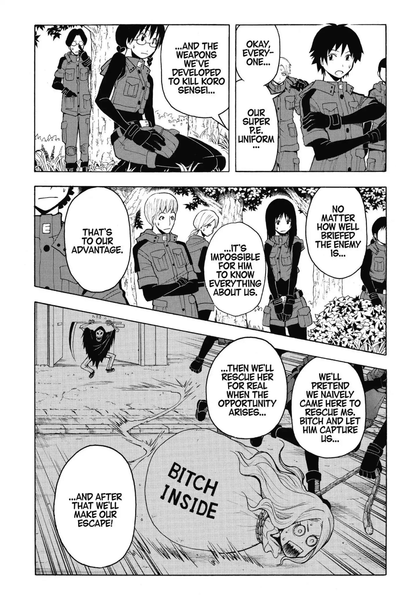 Ansatsu Kyoushitsu Chapter 101 page 10 - Chapter 101: Vol.12 CLASS 101: Time for a Counterattack