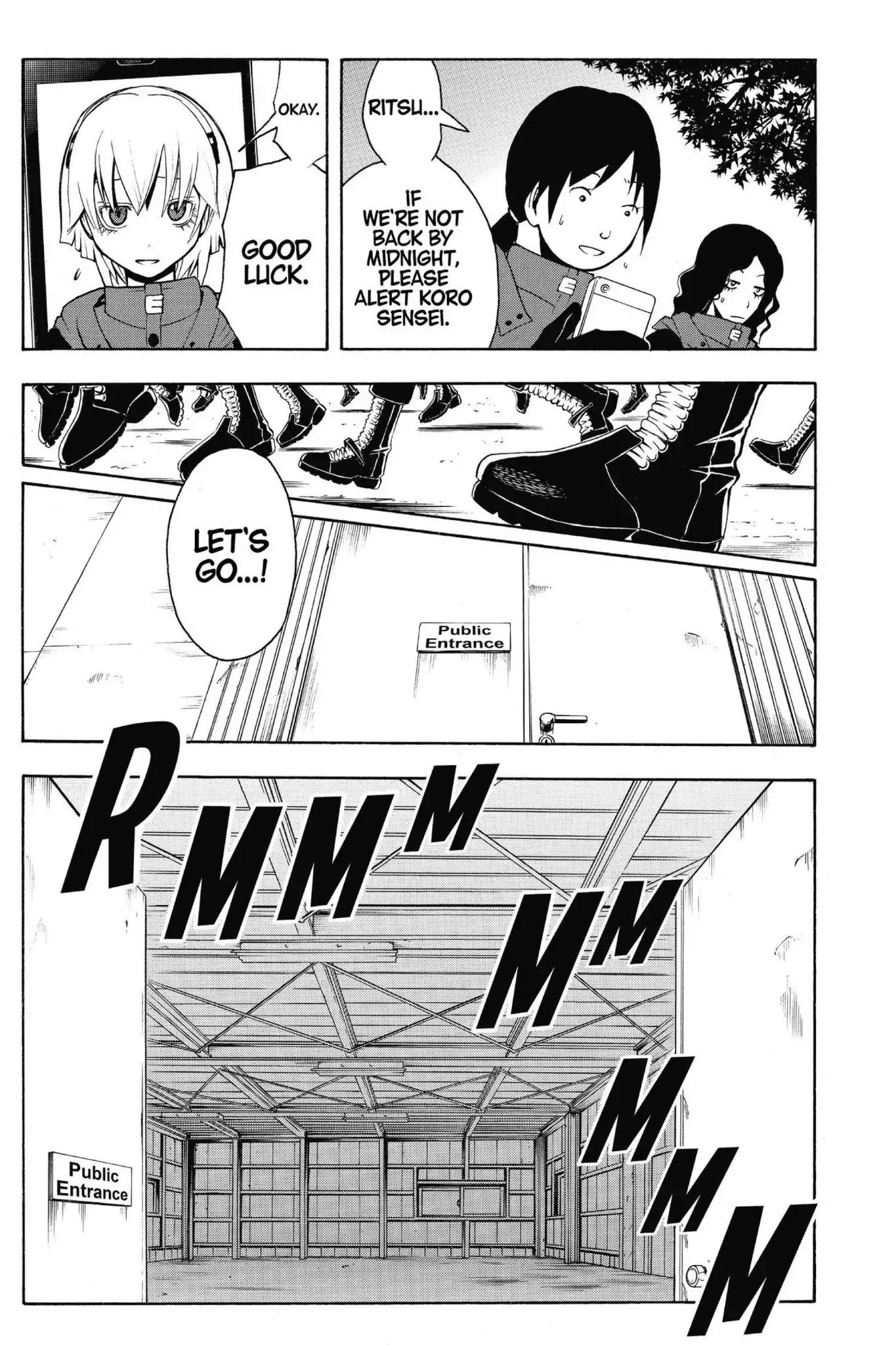 Ansatsu Kyoushitsu Chapter 101 page 11 - Chapter 101: Vol.12 CLASS 101: Time for a Counterattack