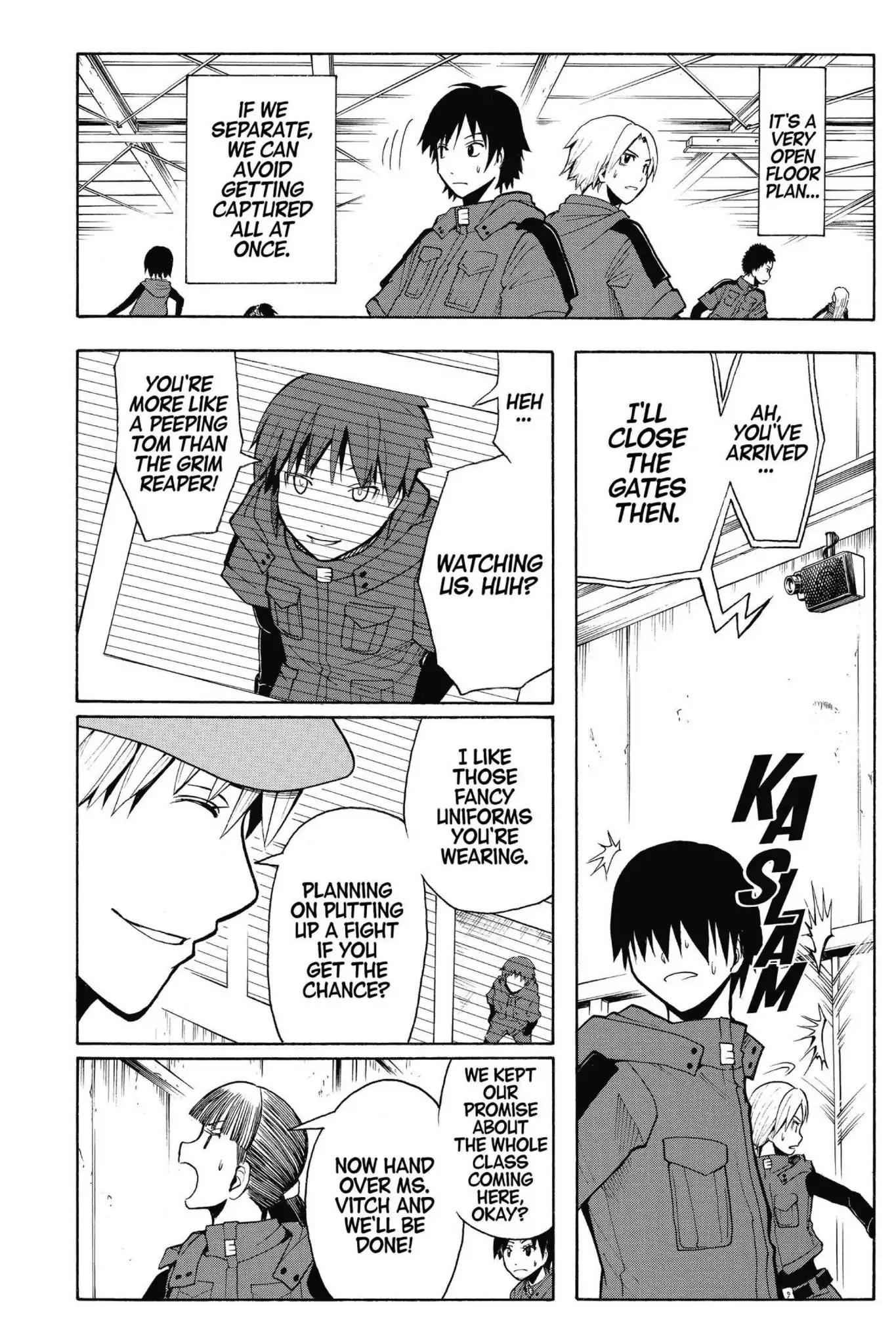 Ansatsu Kyoushitsu Chapter 101 page 12 - Chapter 101: Vol.12 CLASS 101: Time for a Counterattack