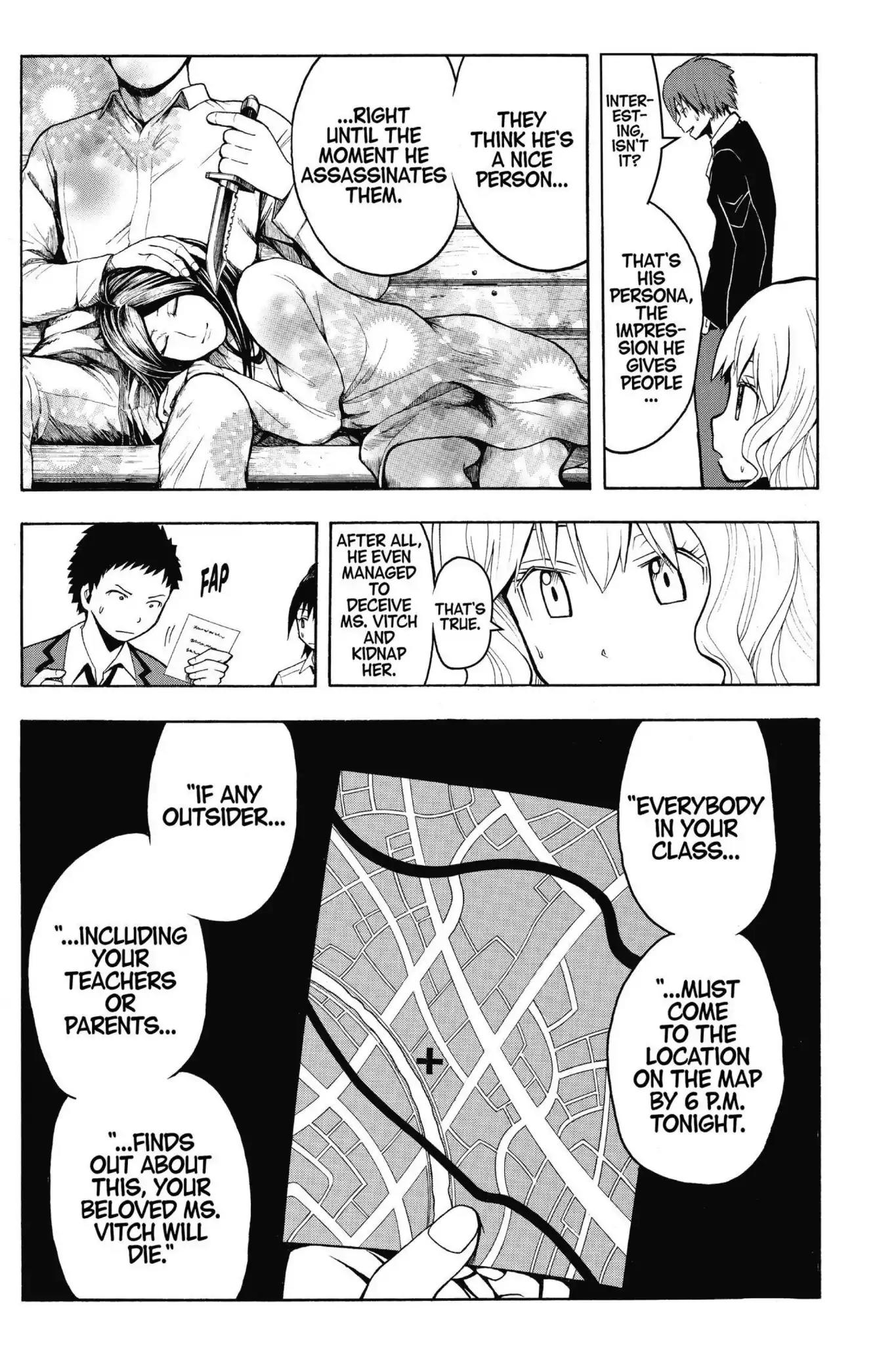 Ansatsu Kyoushitsu Chapter 101 page 3 - Chapter 101: Vol.12 CLASS 101: Time for a Counterattack