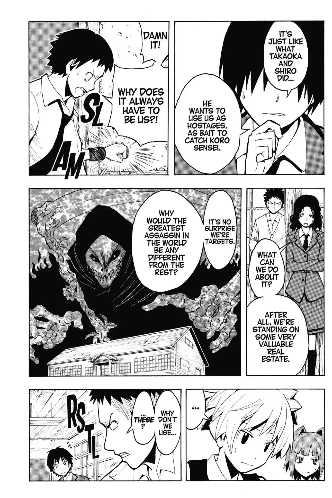Ansatsu Kyoushitsu Chapter 101 page 4 - Chapter 101: Vol.12 CLASS 101: Time for a Counterattack