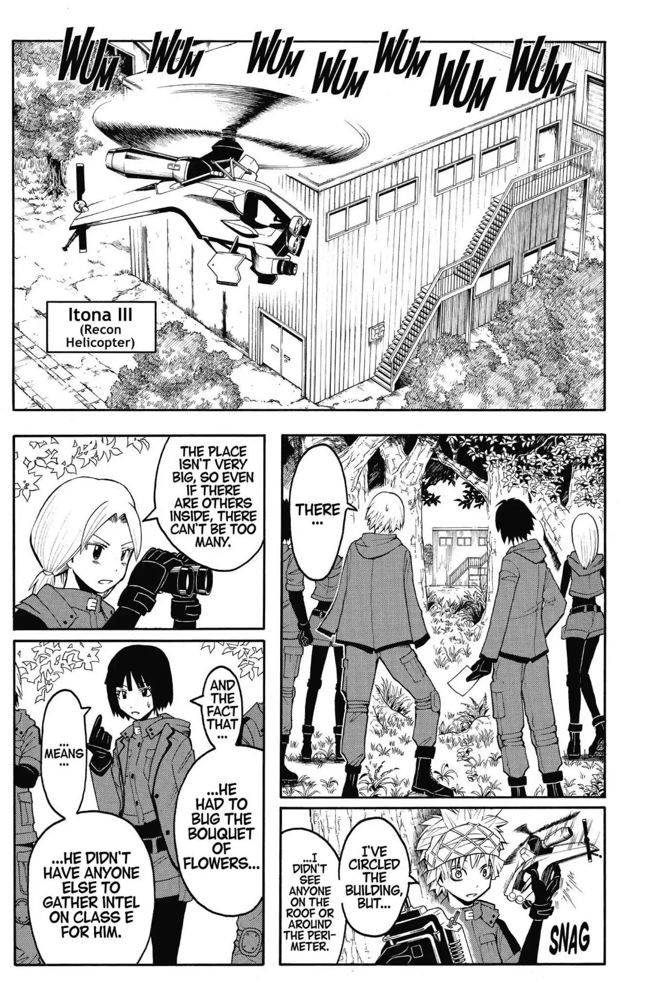 Ansatsu Kyoushitsu Chapter 101 page 9 - Chapter 101: Vol.12 CLASS 101: Time for a Counterattack