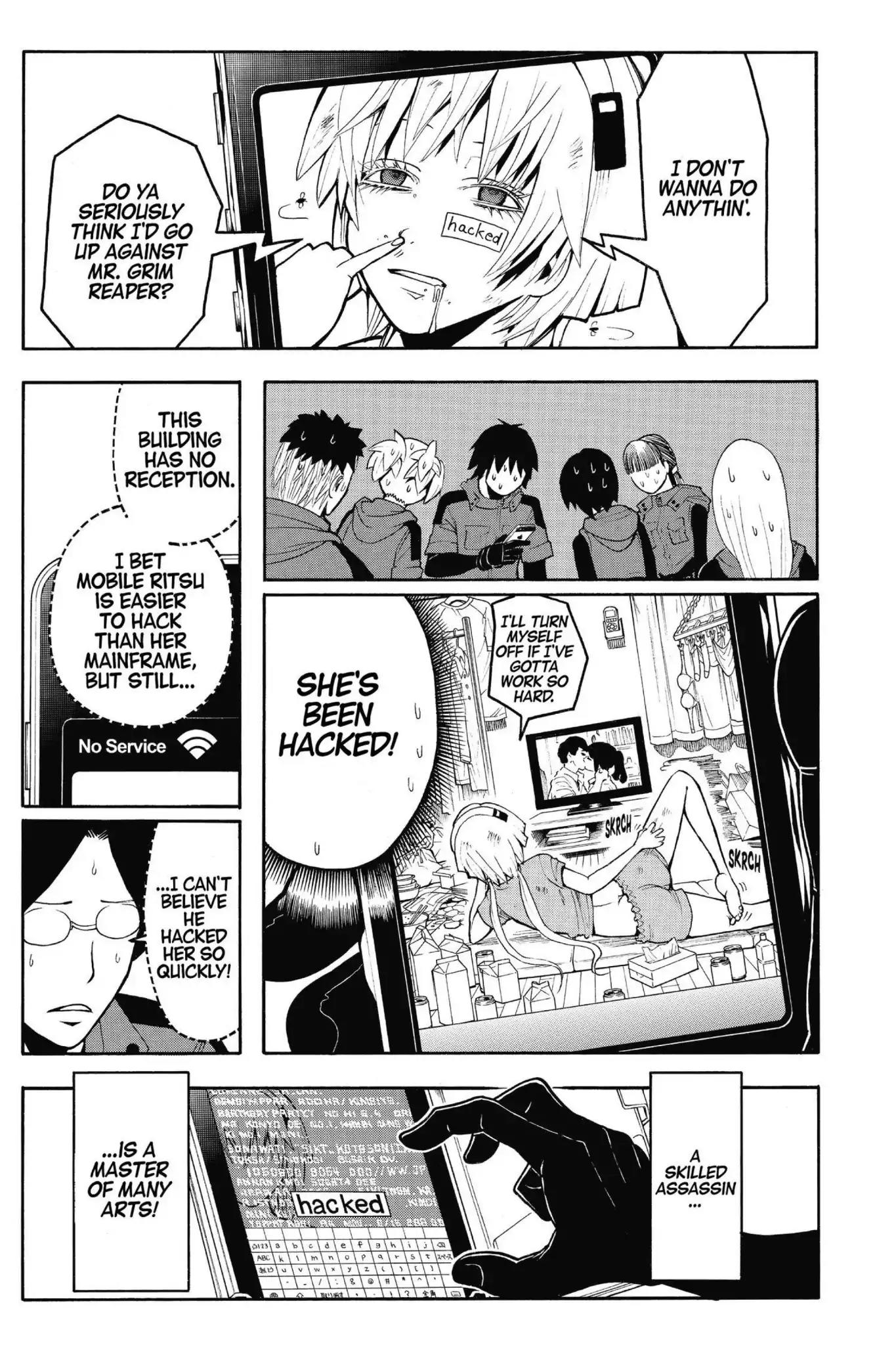 Ansatsu Kyoushitsu Chapter 102 page 10 - Chapter 102: Vol.12 CLASS 102: Time for the Grim Reaper-2nd Period