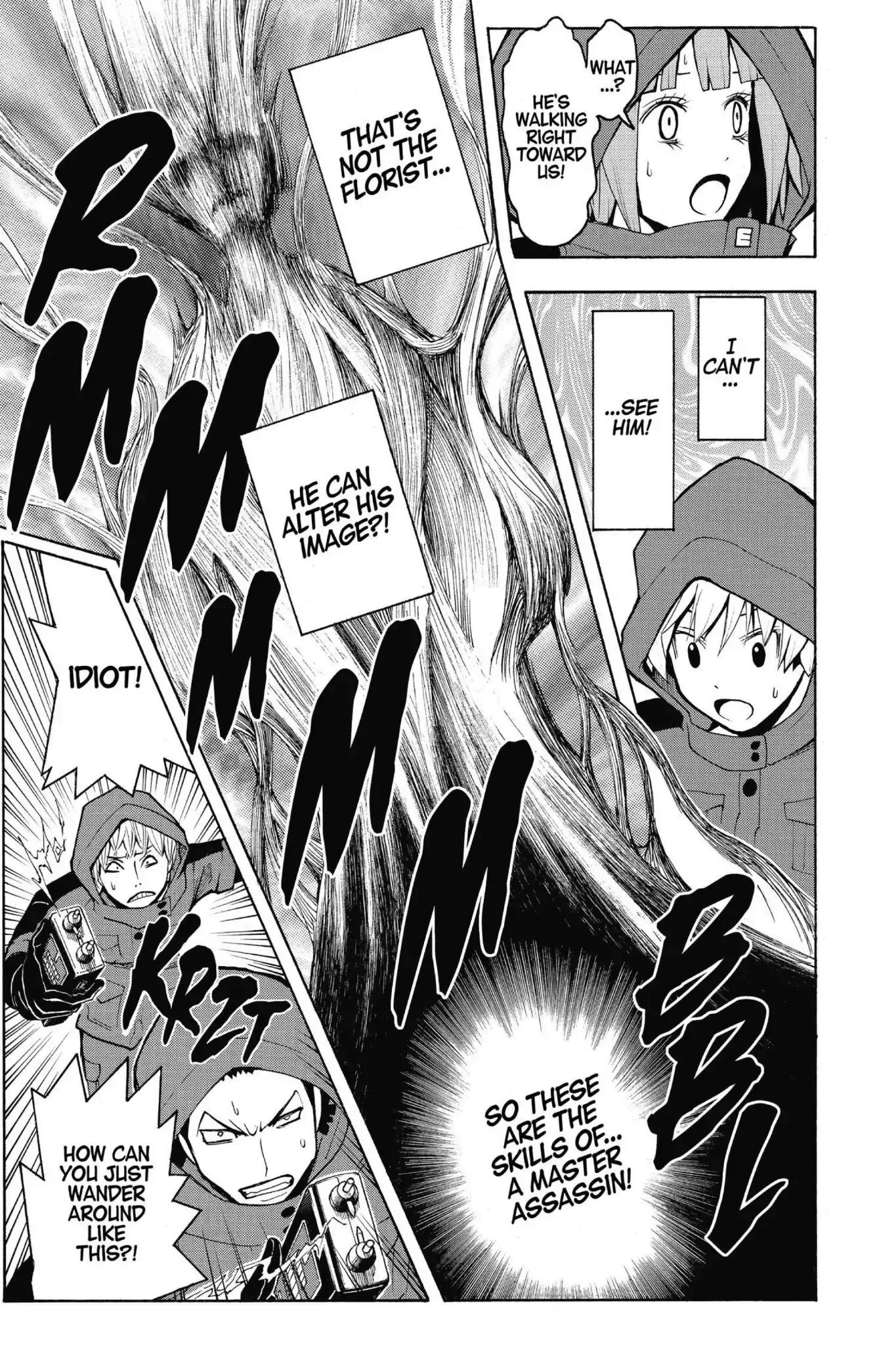 Ansatsu Kyoushitsu Chapter 102 page 14 - Chapter 102: Vol.12 CLASS 102: Time for the Grim Reaper-2nd Period