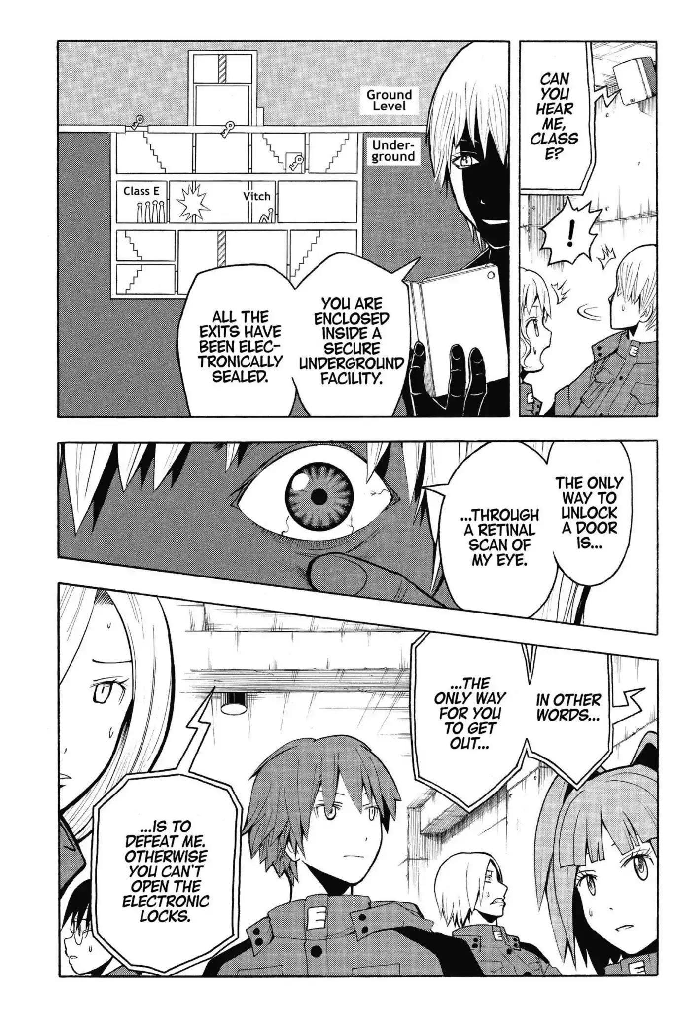 Ansatsu Kyoushitsu Chapter 102 page 3 - Chapter 102: Vol.12 CLASS 102: Time for the Grim Reaper-2nd Period