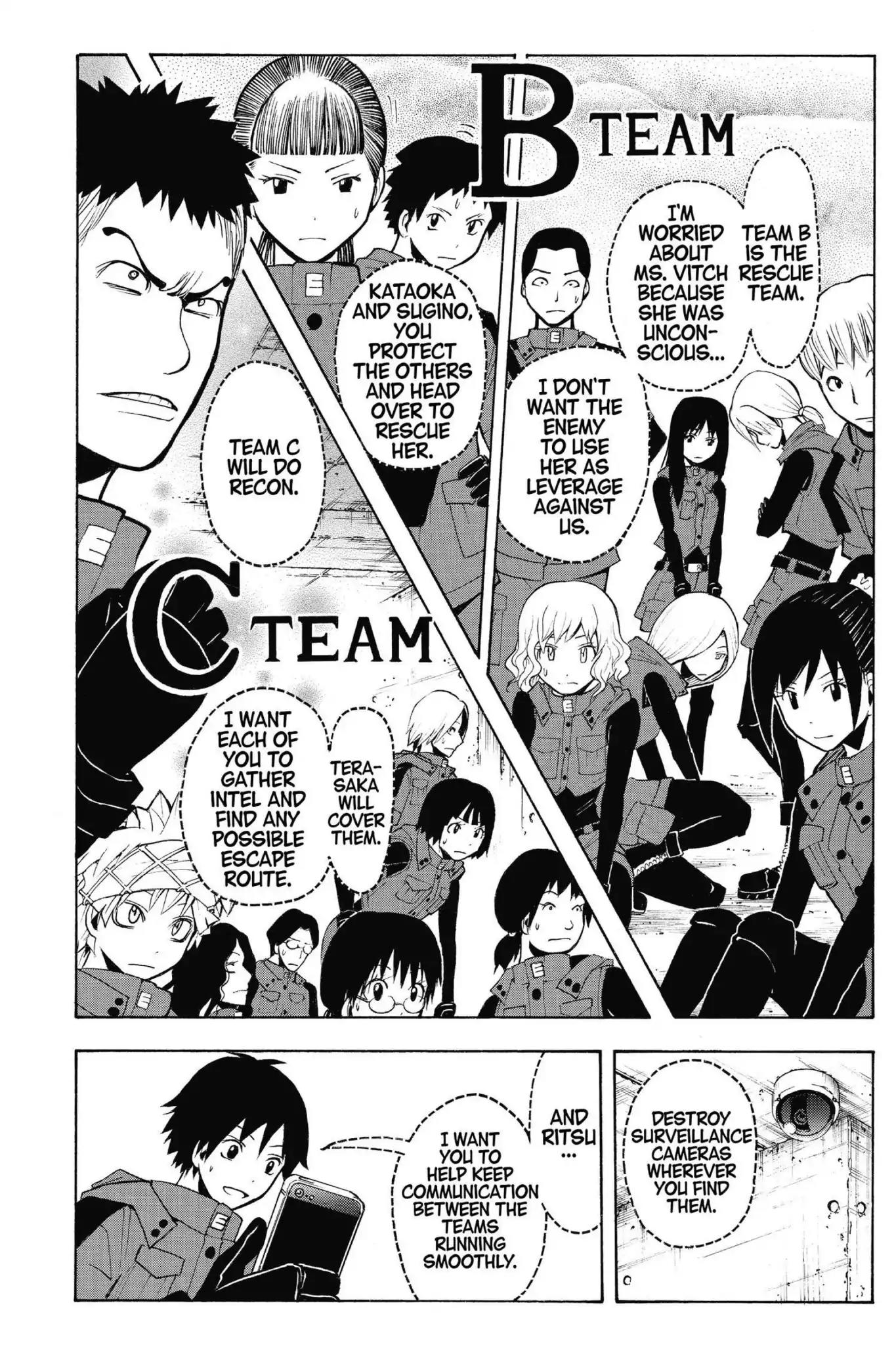 Ansatsu Kyoushitsu Chapter 102 page 9 - Chapter 102: Vol.12 CLASS 102: Time for the Grim Reaper-2nd Period