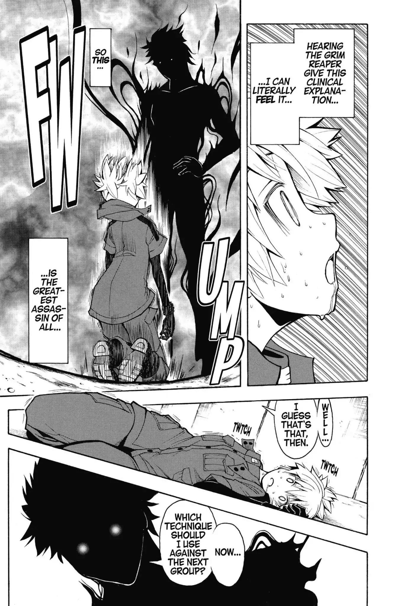 Ansatsu Kyoushitsu Chapter 103 page 10 - Chapter 103: Vol.12 CLASS 103: Time for the Grim Reaper-3rd Period