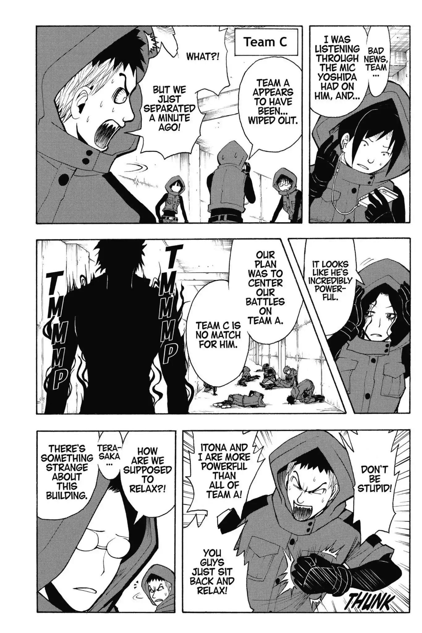 Ansatsu Kyoushitsu Chapter 103 page 11 - Chapter 103: Vol.12 CLASS 103: Time for the Grim Reaper-3rd Period