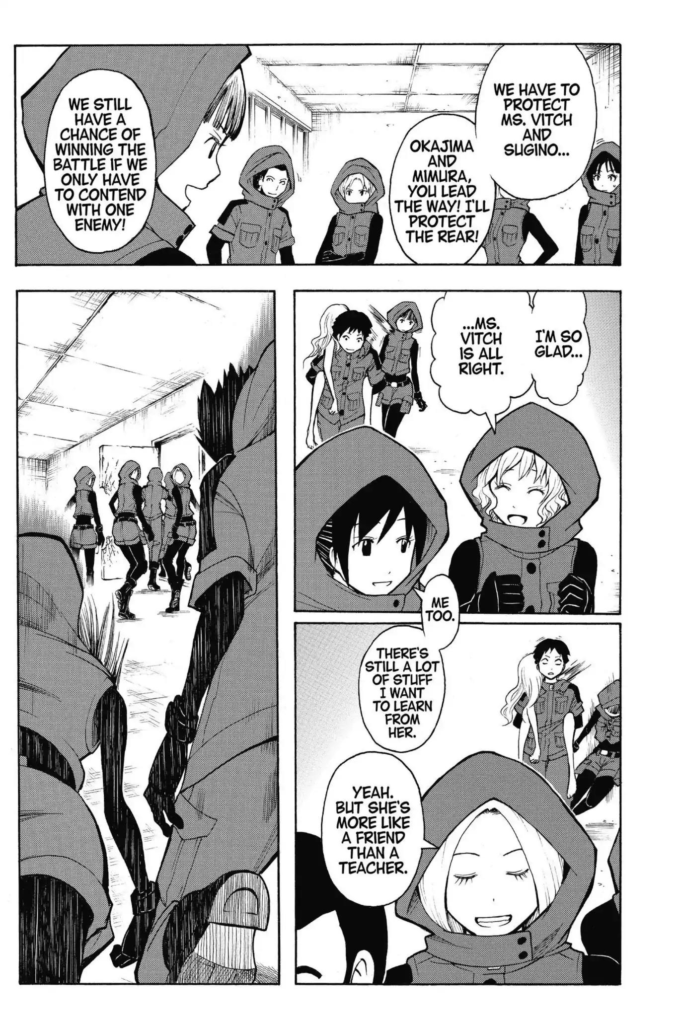 Ansatsu Kyoushitsu Chapter 103 page 16 - Chapter 103: Vol.12 CLASS 103: Time for the Grim Reaper-3rd Period