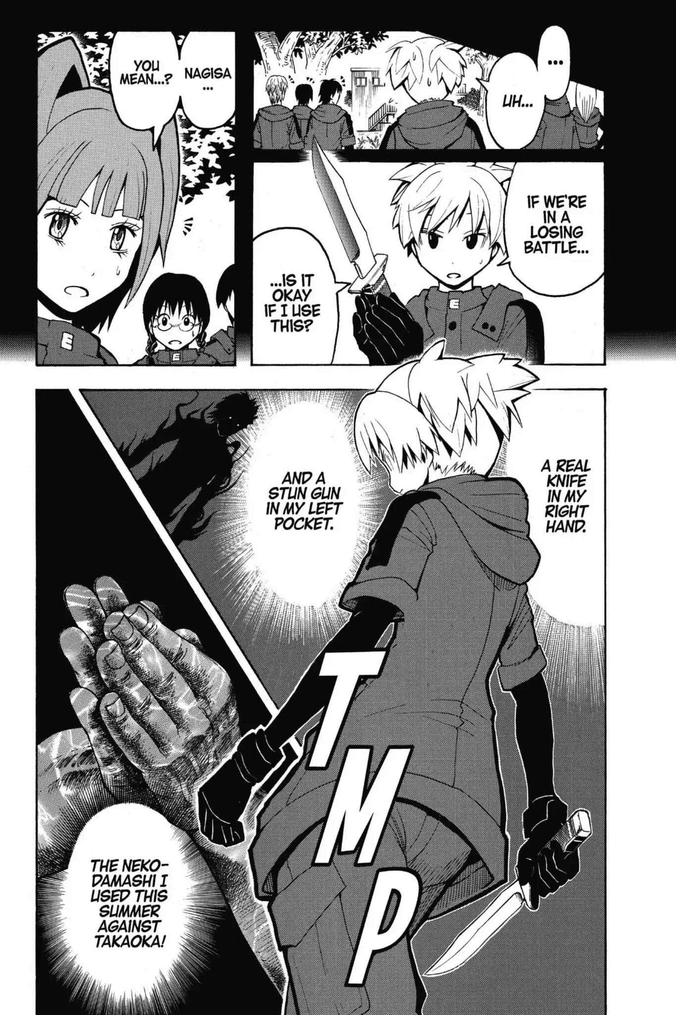 Ansatsu Kyoushitsu Chapter 103 page 2 - Chapter 103: Vol.12 CLASS 103: Time for the Grim Reaper-3rd Period