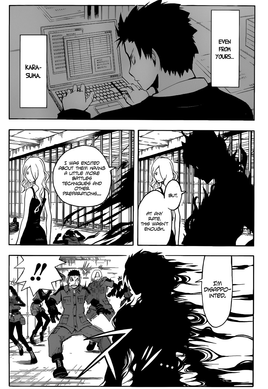 Ansatsu Kyoushitsu Chapter 104 page 10 - Chapter 104 : "God of Death" Time- 4nd Hour