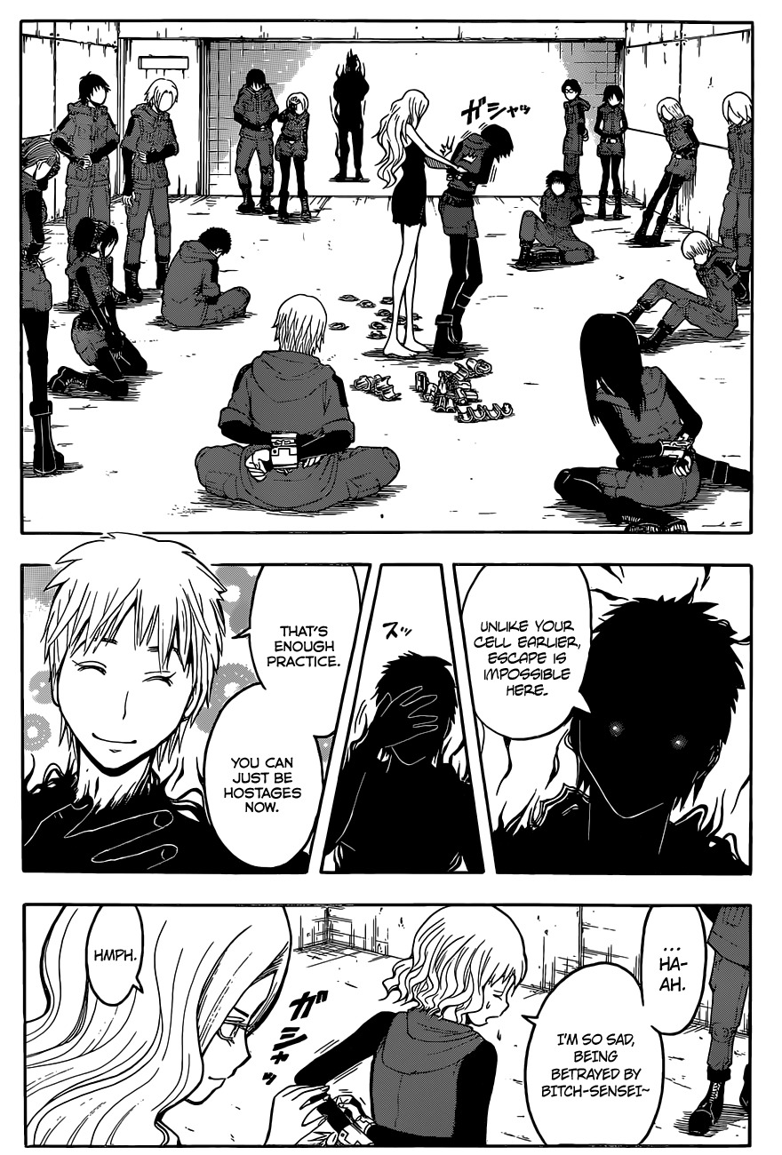 Ansatsu Kyoushitsu Chapter 104 page 14 - Chapter 104 : "God of Death" Time- 4nd Hour