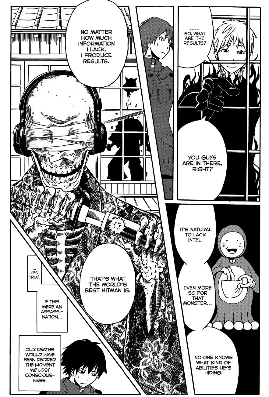 Ansatsu Kyoushitsu Chapter 104 page 16 - Chapter 104 : "God of Death" Time- 4nd Hour