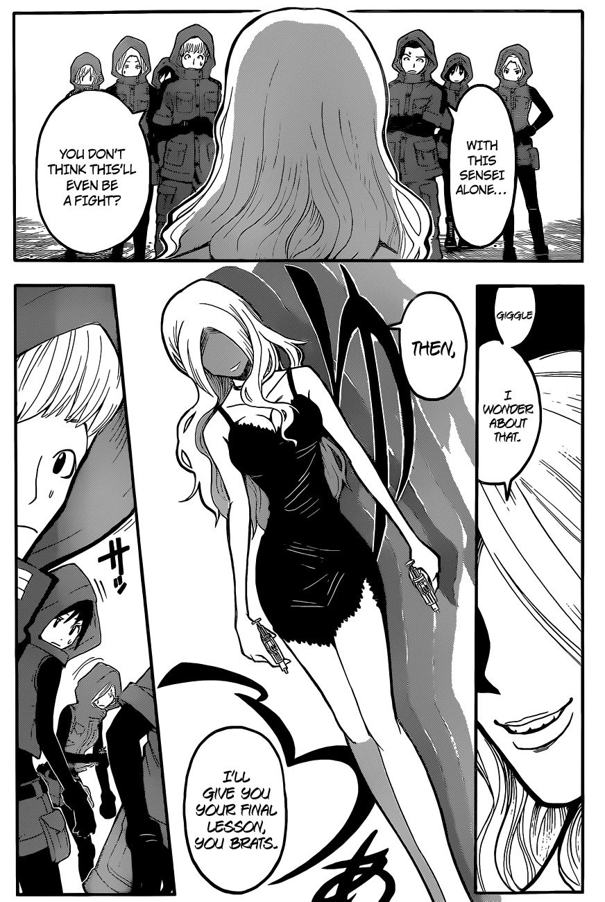 Ansatsu Kyoushitsu Chapter 104 page 4 - Chapter 104 : "God of Death" Time- 4nd Hour