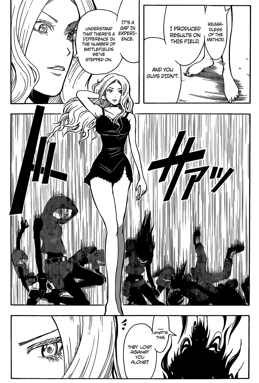Ansatsu Kyoushitsu Chapter 104 page 8 - Chapter 104 : "God of Death" Time- 4nd Hour