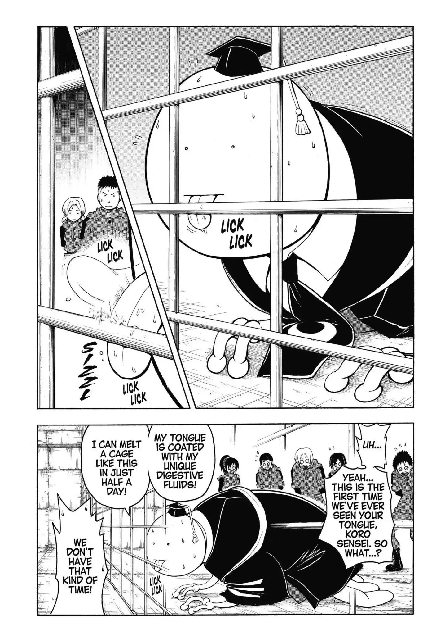 Ansatsu Kyoushitsu Chapter 105 page 14 - Chapter 105: Vol.12 CLASS 105: Time for the Grim Reaper-5th Period