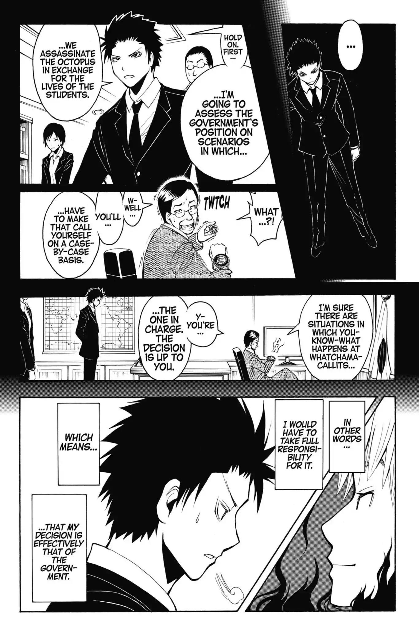 Ansatsu Kyoushitsu Chapter 105 page 17 - Chapter 105: Vol.12 CLASS 105: Time for the Grim Reaper-5th Period