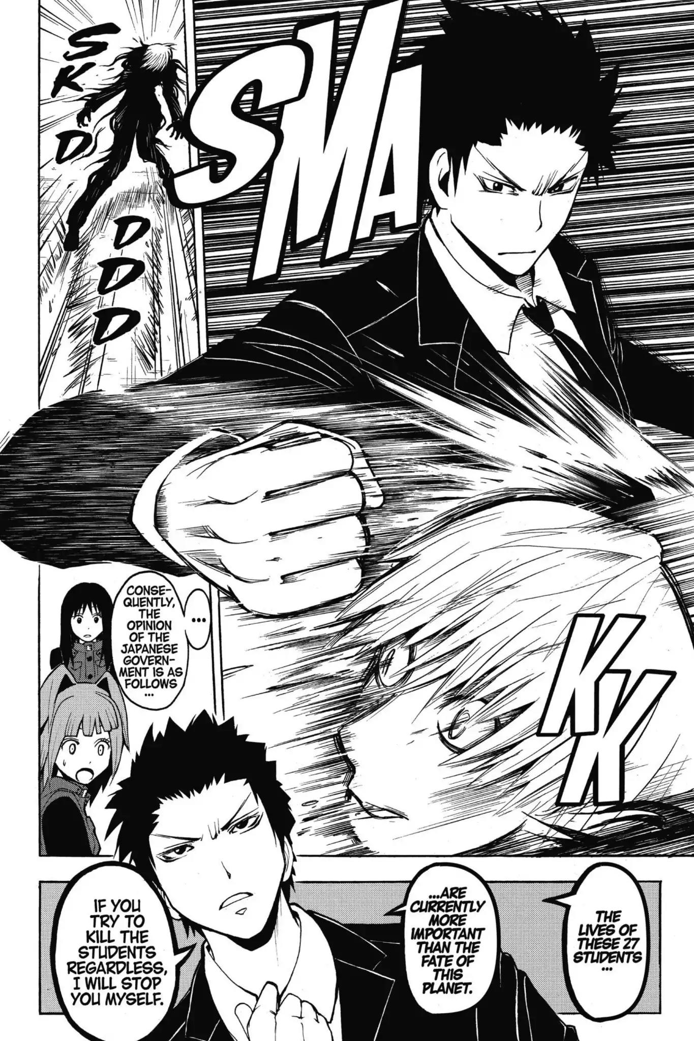 Ansatsu Kyoushitsu Chapter 105 page 18 - Chapter 105: Vol.12 CLASS 105: Time for the Grim Reaper-5th Period