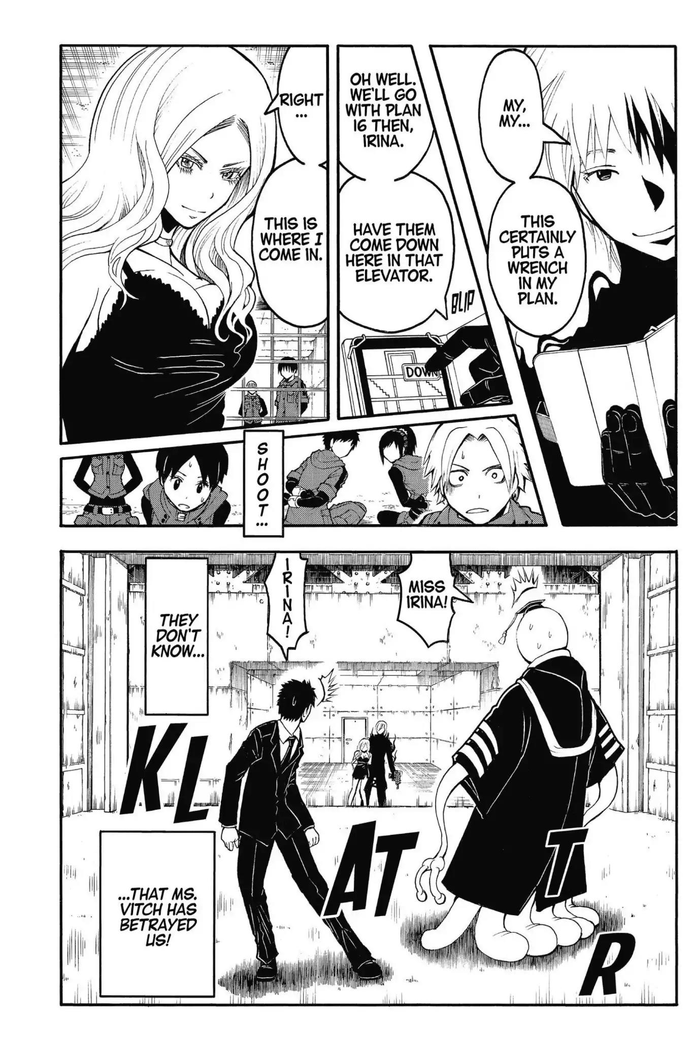 Ansatsu Kyoushitsu Chapter 105 page 2 - Chapter 105: Vol.12 CLASS 105: Time for the Grim Reaper-5th Period
