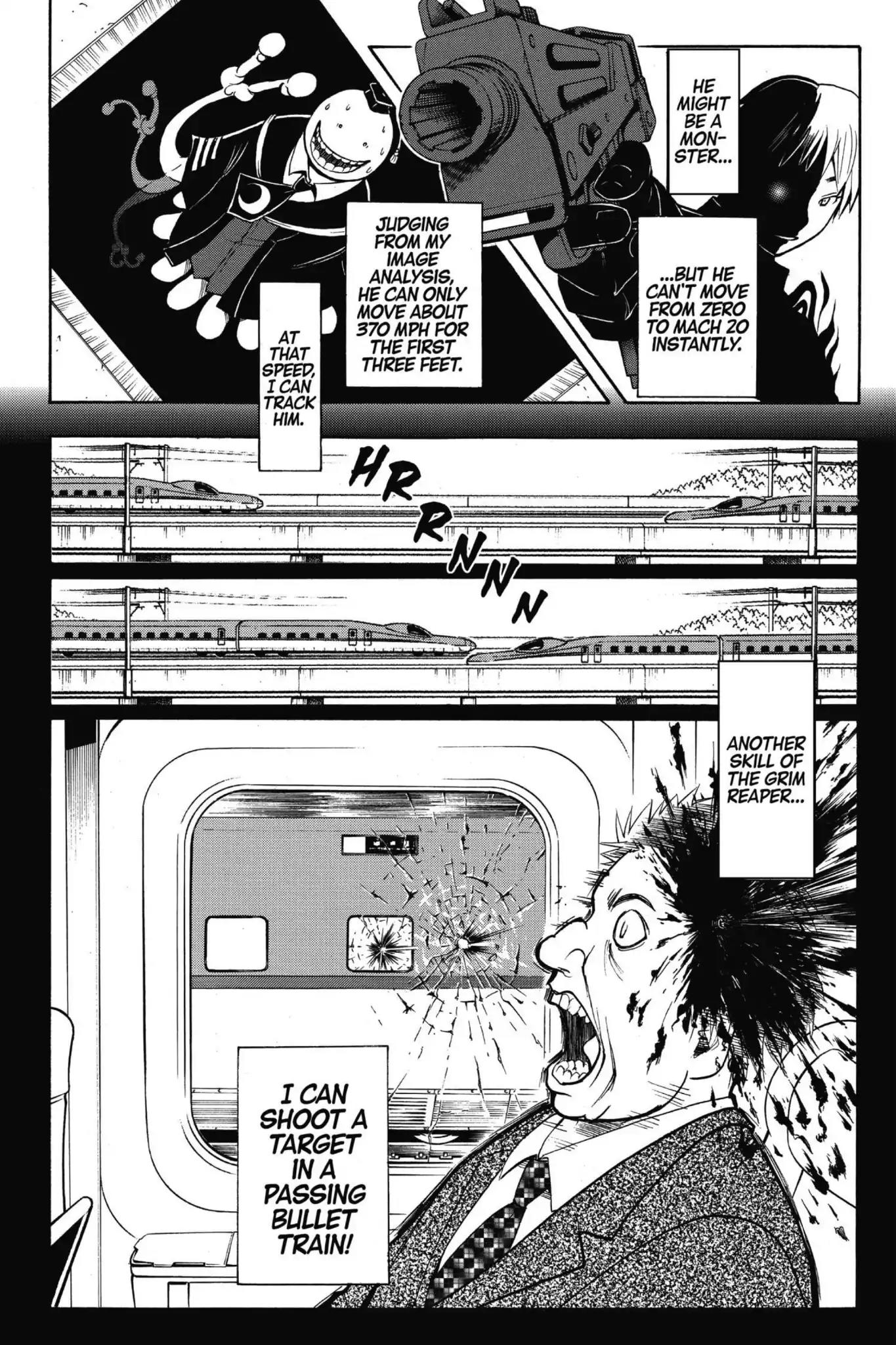 Ansatsu Kyoushitsu Chapter 105 page 8 - Chapter 105: Vol.12 CLASS 105: Time for the Grim Reaper-5th Period