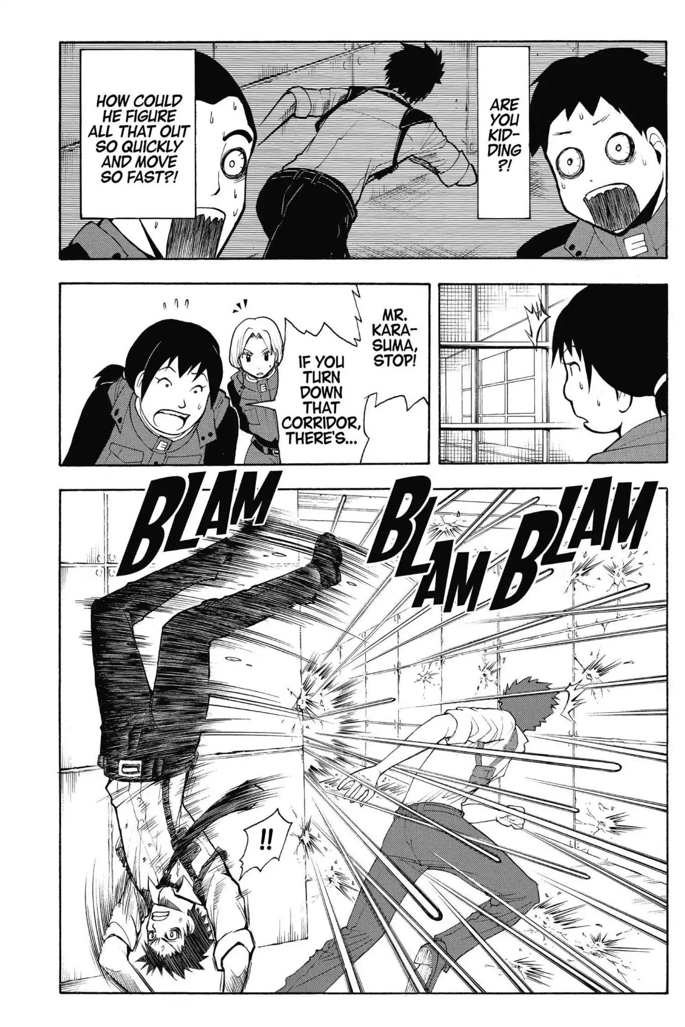 Ansatsu Kyoushitsu Chapter 106 page 12 - Chapter 106: Vol.12 CLASS 106: Time for the Grim Reaper-6th Period