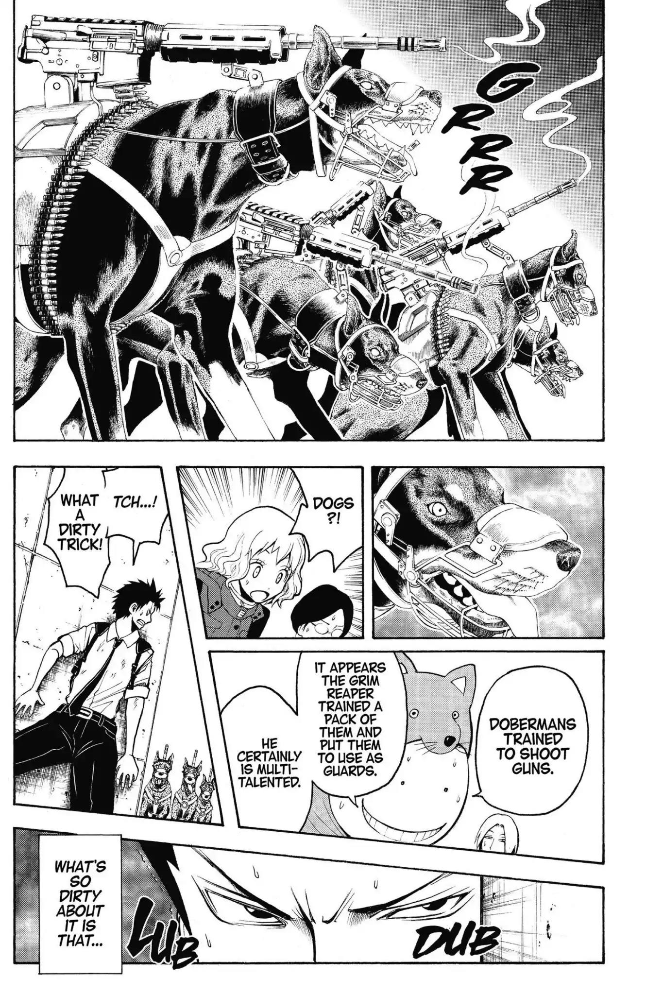 Ansatsu Kyoushitsu Chapter 106 page 13 - Chapter 106: Vol.12 CLASS 106: Time for the Grim Reaper-6th Period