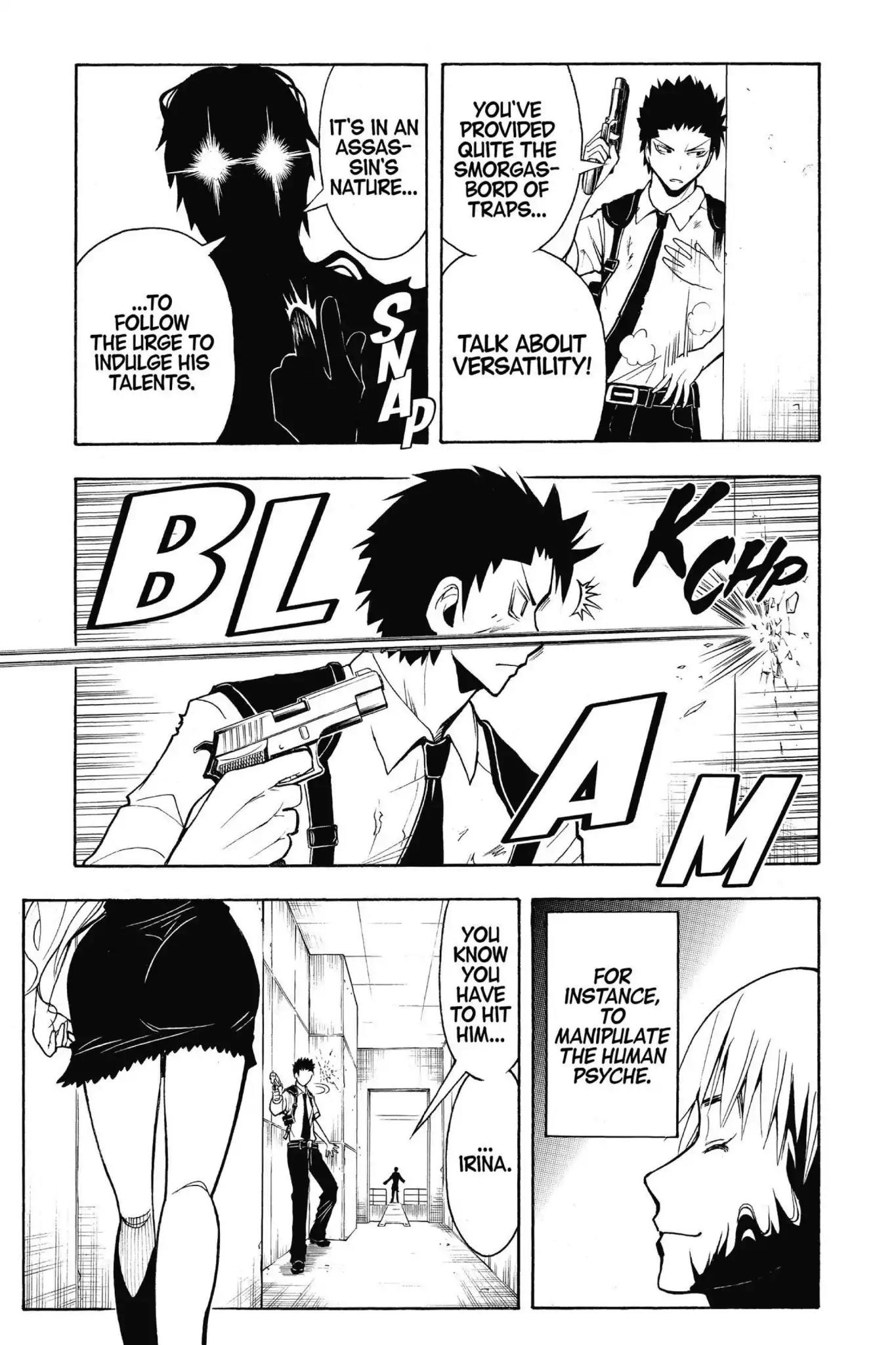Ansatsu Kyoushitsu Chapter 107 page 9 - Chapter 107: Vol.13 CLASS 107: Time for the Grim Reaper-7th Period