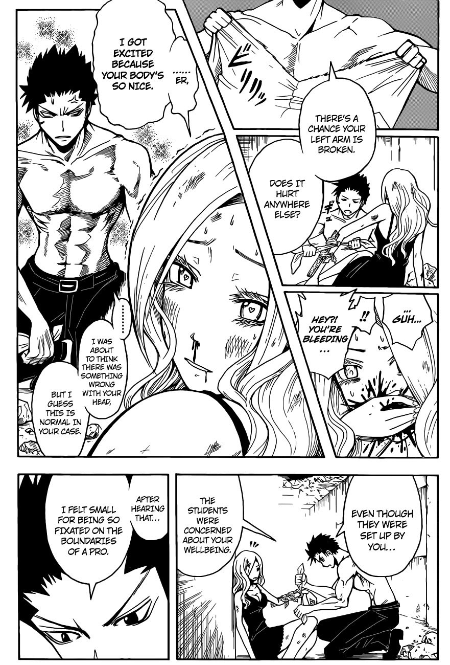 Ansatsu Kyoushitsu Chapter 108 page 10 - Chapter 108 : "God of Death" Time - 8th Hour