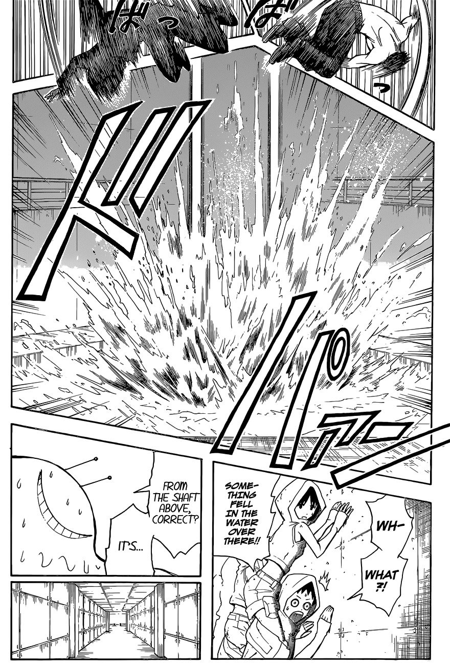 Ansatsu Kyoushitsu Chapter 108 page 17 - Chapter 108 : "God of Death" Time - 8th Hour