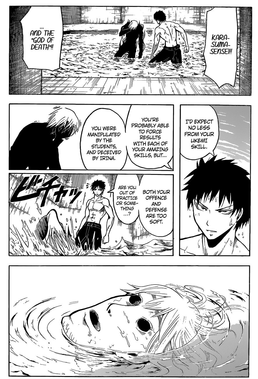 Ansatsu Kyoushitsu Chapter 108 page 18 - Chapter 108 : "God of Death" Time - 8th Hour