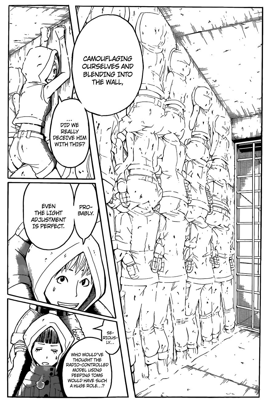 Ansatsu Kyoushitsu Chapter 108 page 5 - Chapter 108 : "God of Death" Time - 8th Hour