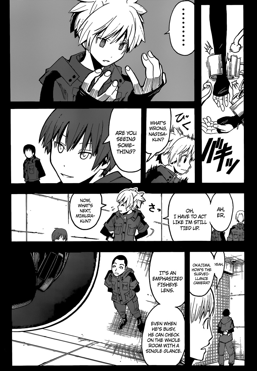 Ansatsu Kyoushitsu Chapter 108 page 7 - Chapter 108 : "God of Death" Time - 8th Hour