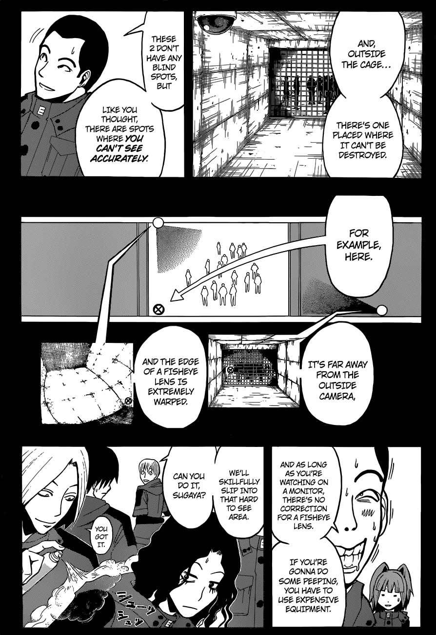 Ansatsu Kyoushitsu Chapter 108 page 8 - Chapter 108 : "God of Death" Time - 8th Hour