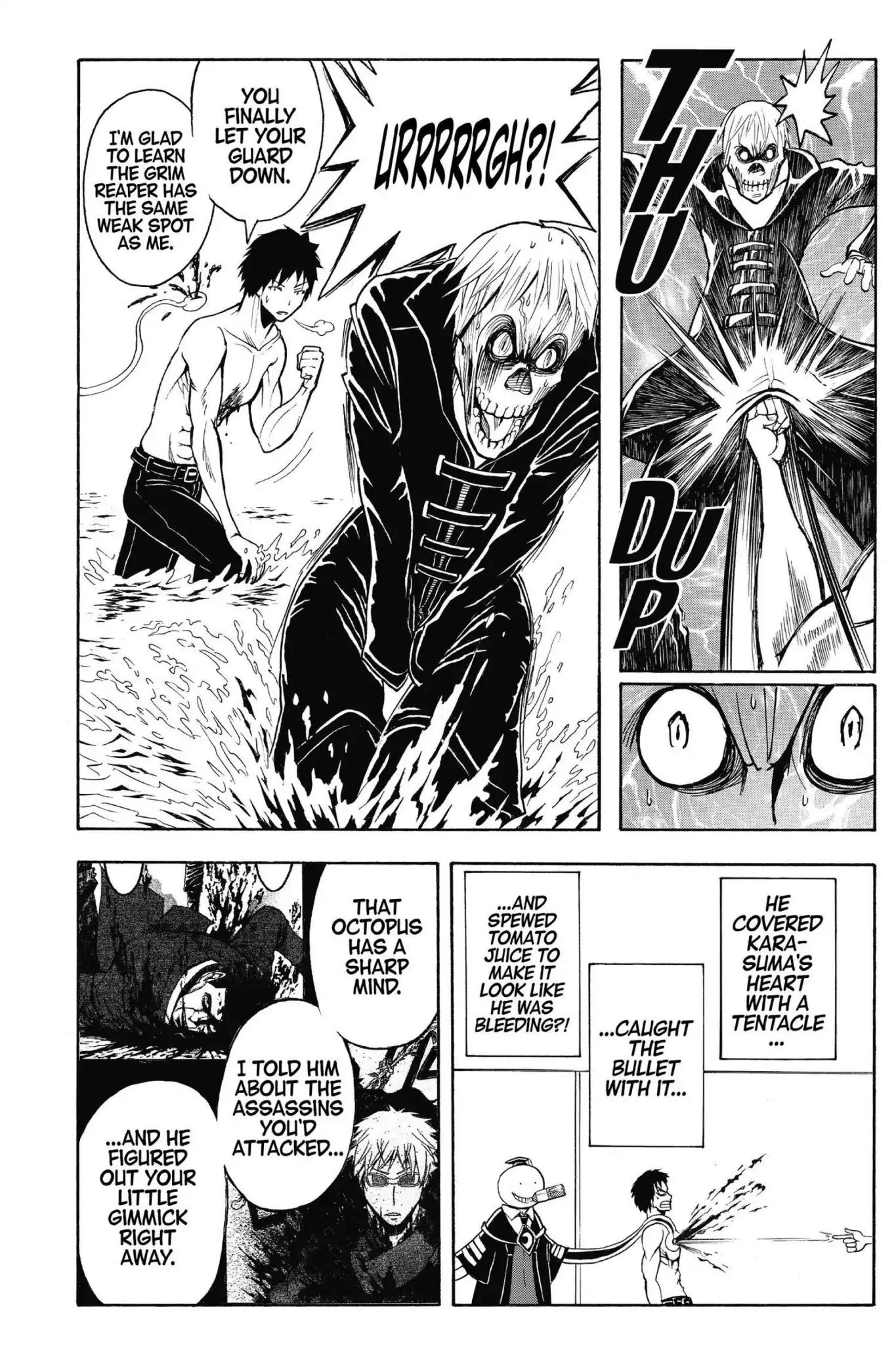 Ansatsu Kyoushitsu Chapter 109 page 16 - Chapter 109: Vol.13 CLASS 109: Time for the Grim Reaper-9th Period