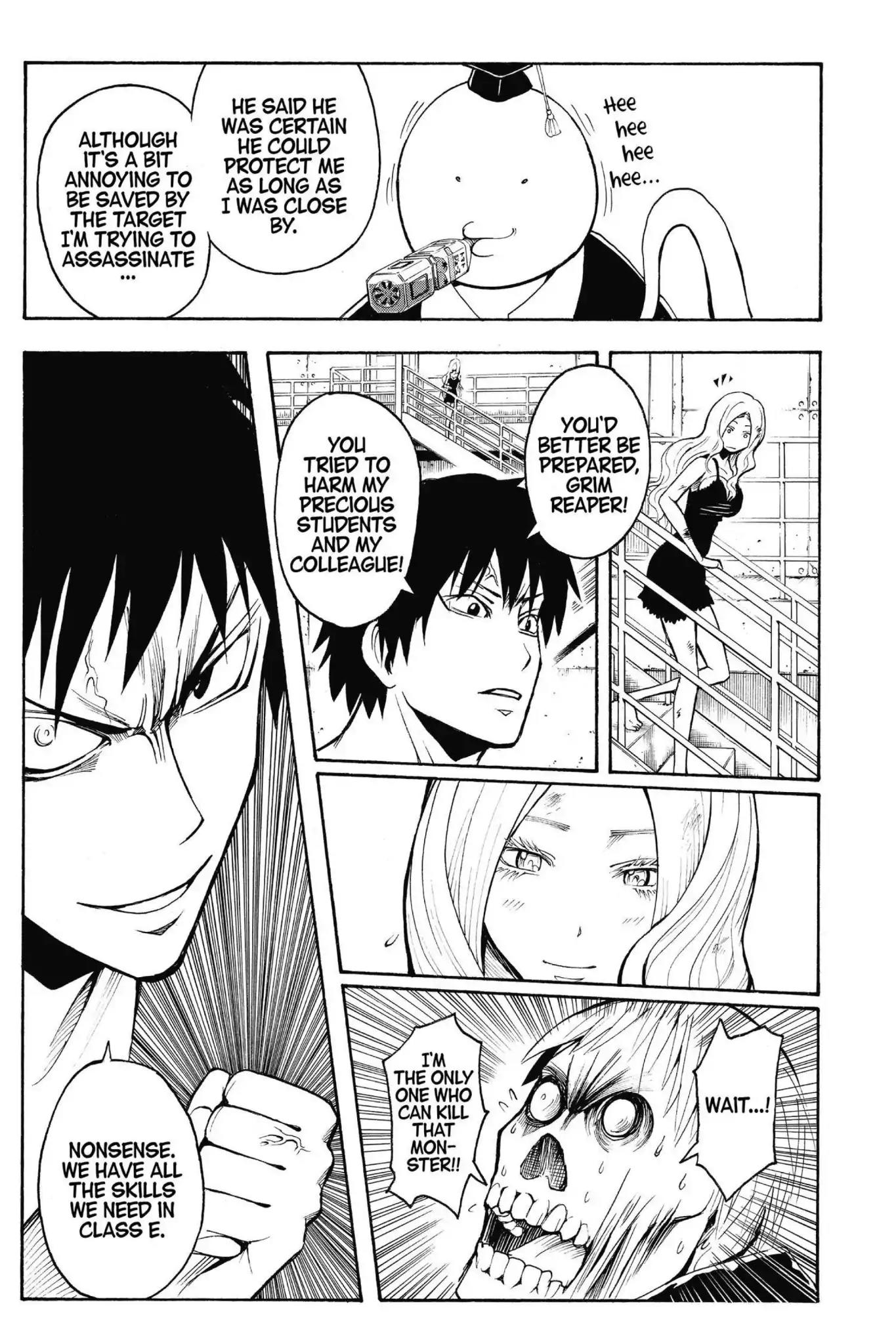 Ansatsu Kyoushitsu Chapter 109 page 17 - Chapter 109: Vol.13 CLASS 109: Time for the Grim Reaper-9th Period