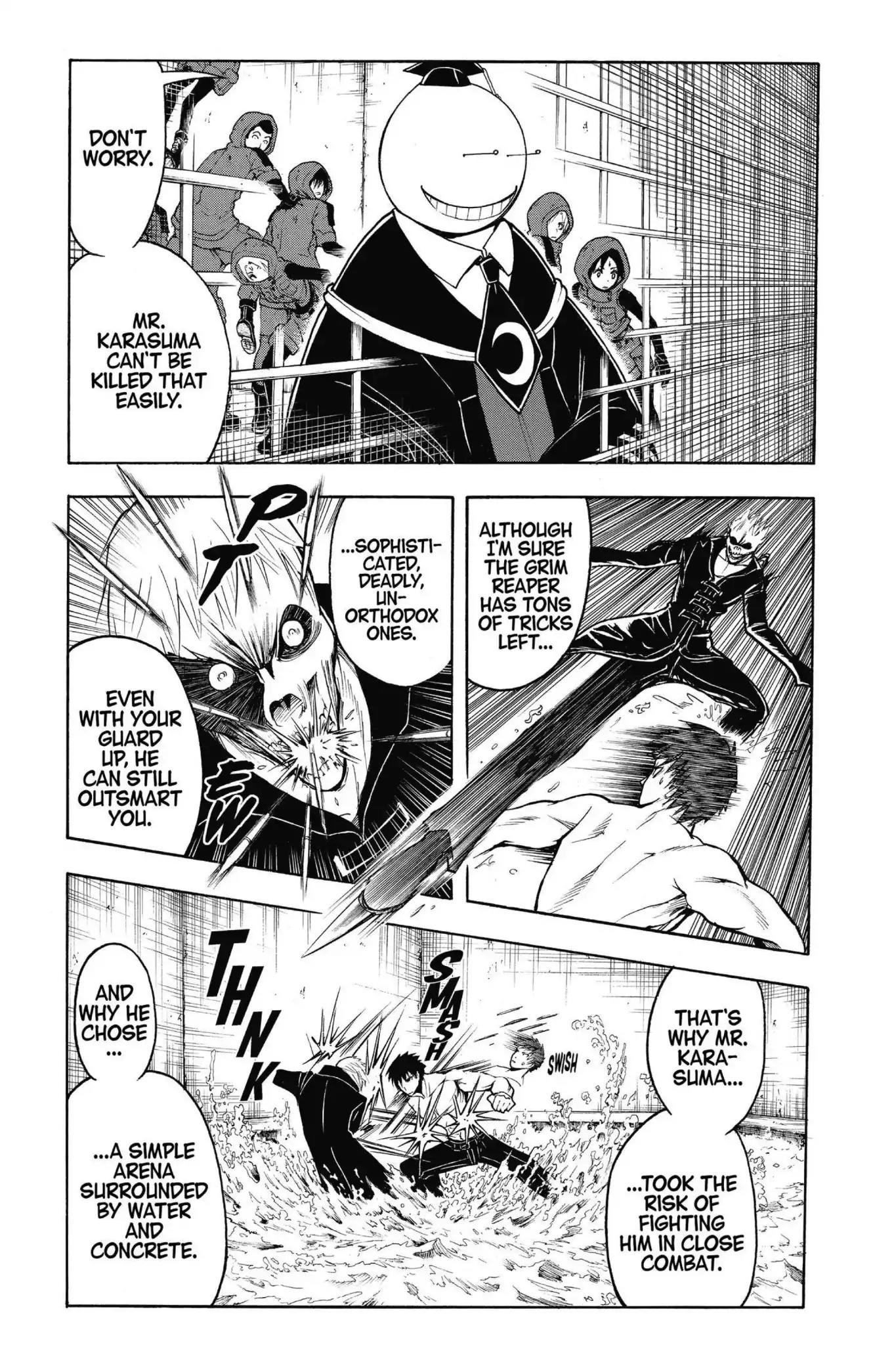 Ansatsu Kyoushitsu Chapter 109 page 3 - Chapter 109: Vol.13 CLASS 109: Time for the Grim Reaper-9th Period