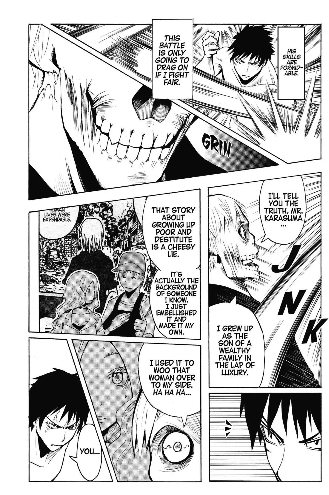 Ansatsu Kyoushitsu Chapter 109 page 6 - Chapter 109: Vol.13 CLASS 109: Time for the Grim Reaper-9th Period