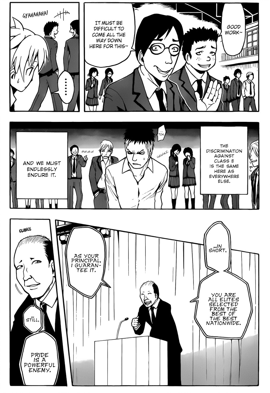 Ansatsu Kyoushitsu Chapter 11 page 4 - Chapter 11 : Assembly Time.