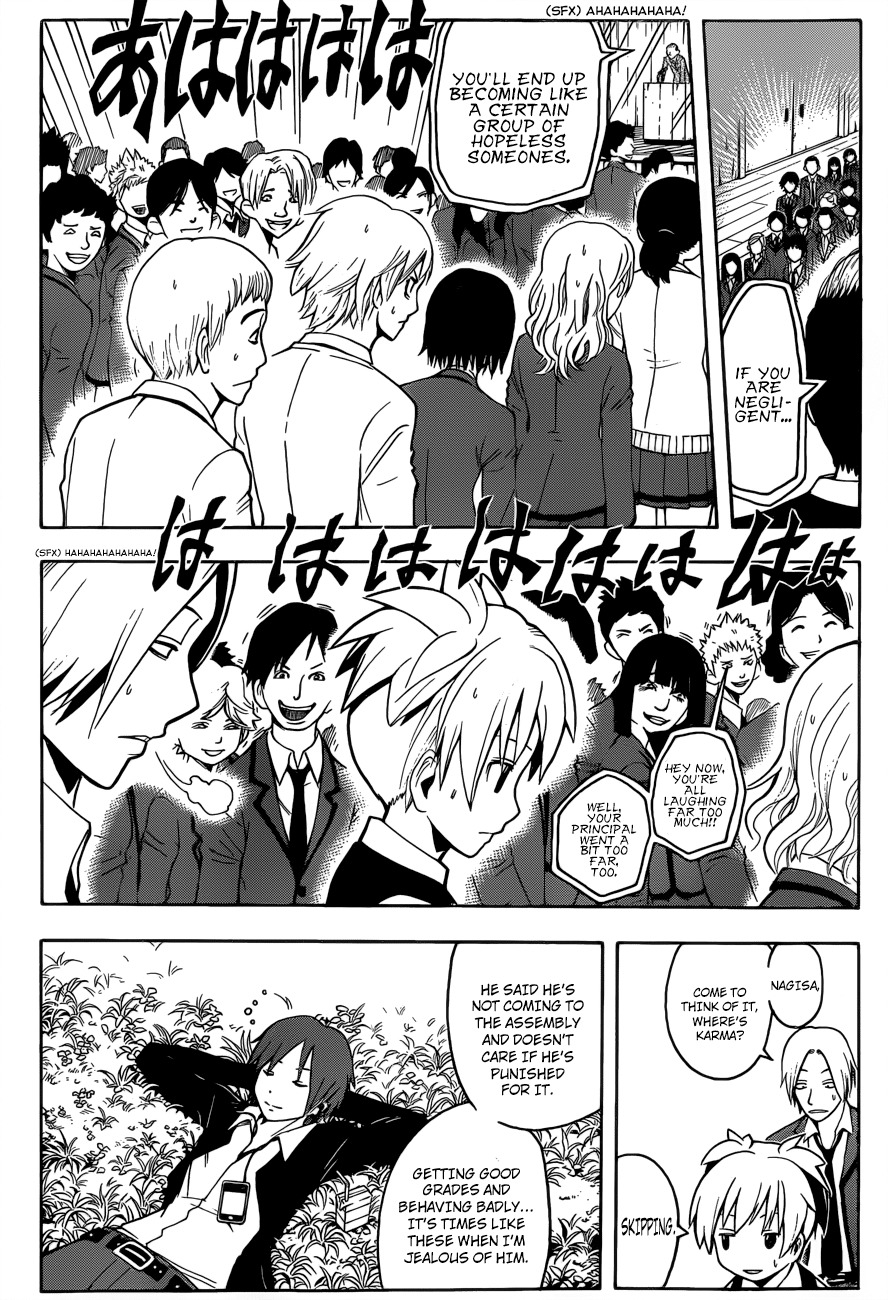 Ansatsu Kyoushitsu Chapter 11 page 5 - Chapter 11 : Assembly Time.