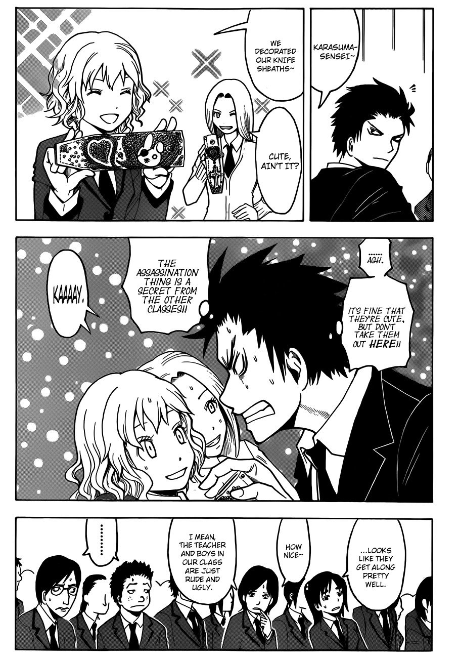 Ansatsu Kyoushitsu Chapter 11 page 8 - Chapter 11 : Assembly Time.