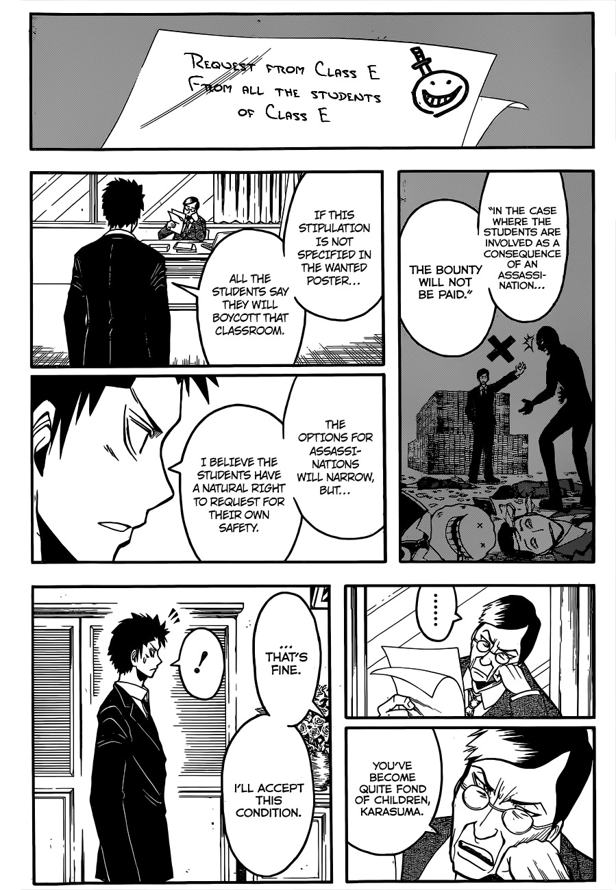 Ansatsu Kyoushitsu Chapter 110 page 13 - Chapter 110 : World Time.