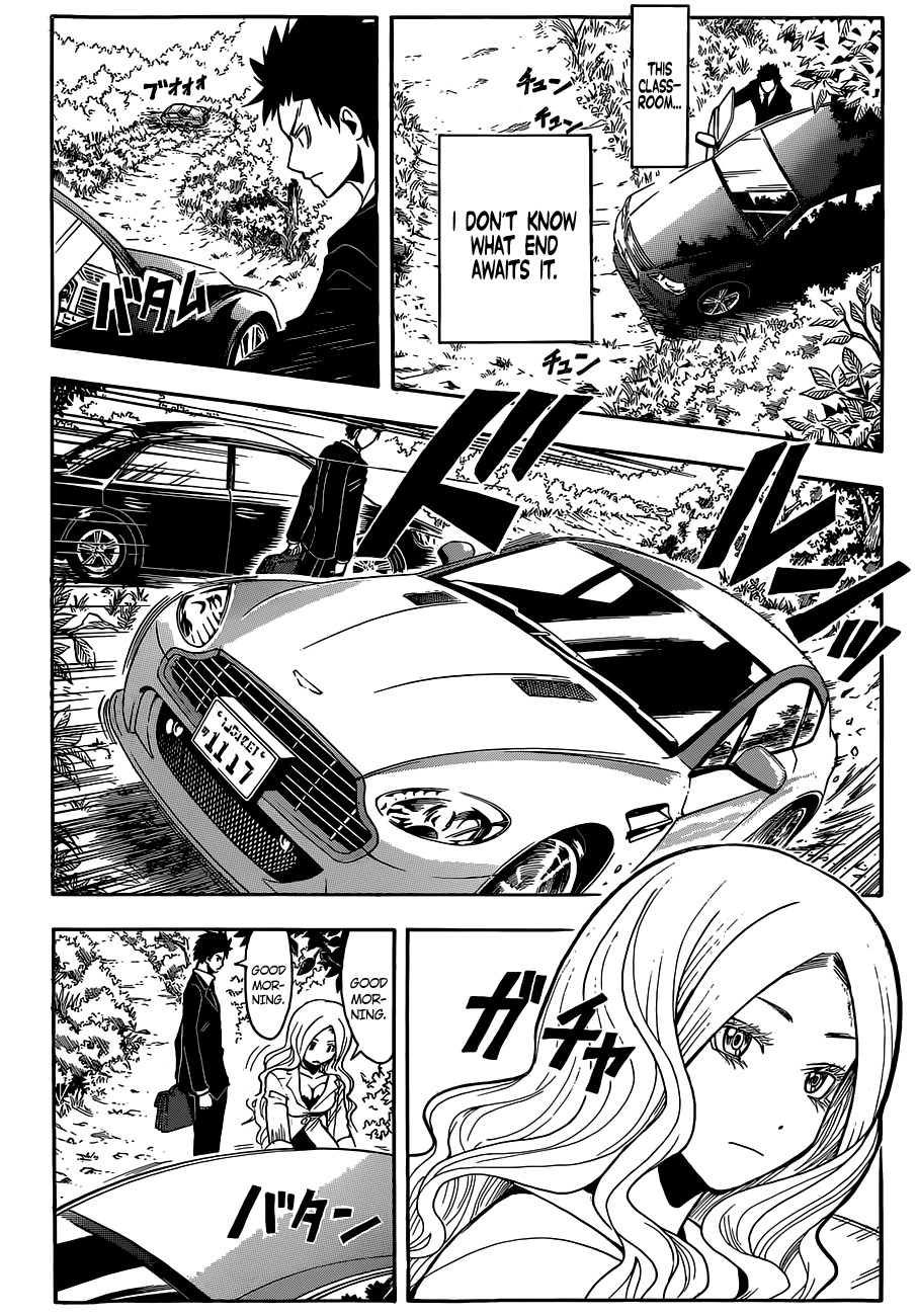 Ansatsu Kyoushitsu Chapter 110 page 17 - Chapter 110 : World Time.