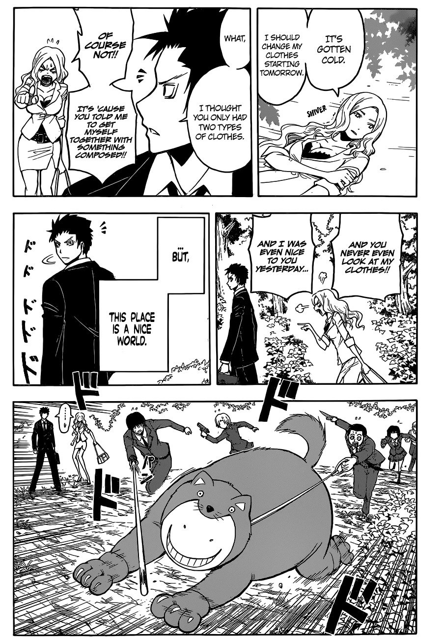 Ansatsu Kyoushitsu Chapter 110 page 18 - Chapter 110 : World Time.