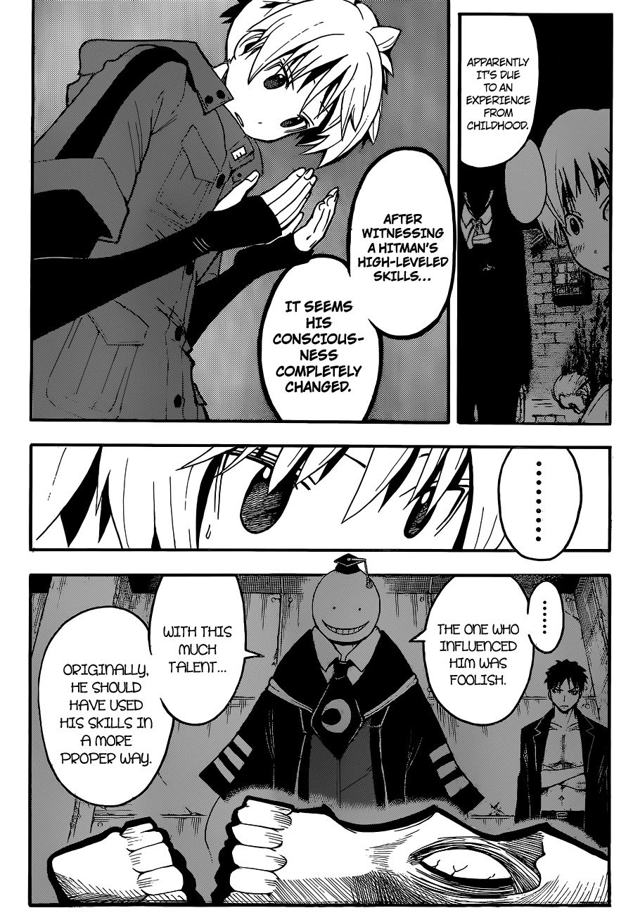 Ansatsu Kyoushitsu Chapter 110 page 5 - Chapter 110 : World Time.