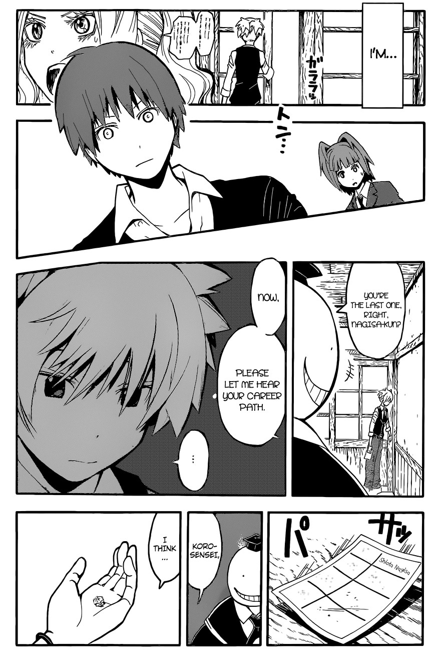 Ansatsu Kyoushitsu Chapter 111 page 19 - Chapter 111 : Career Time