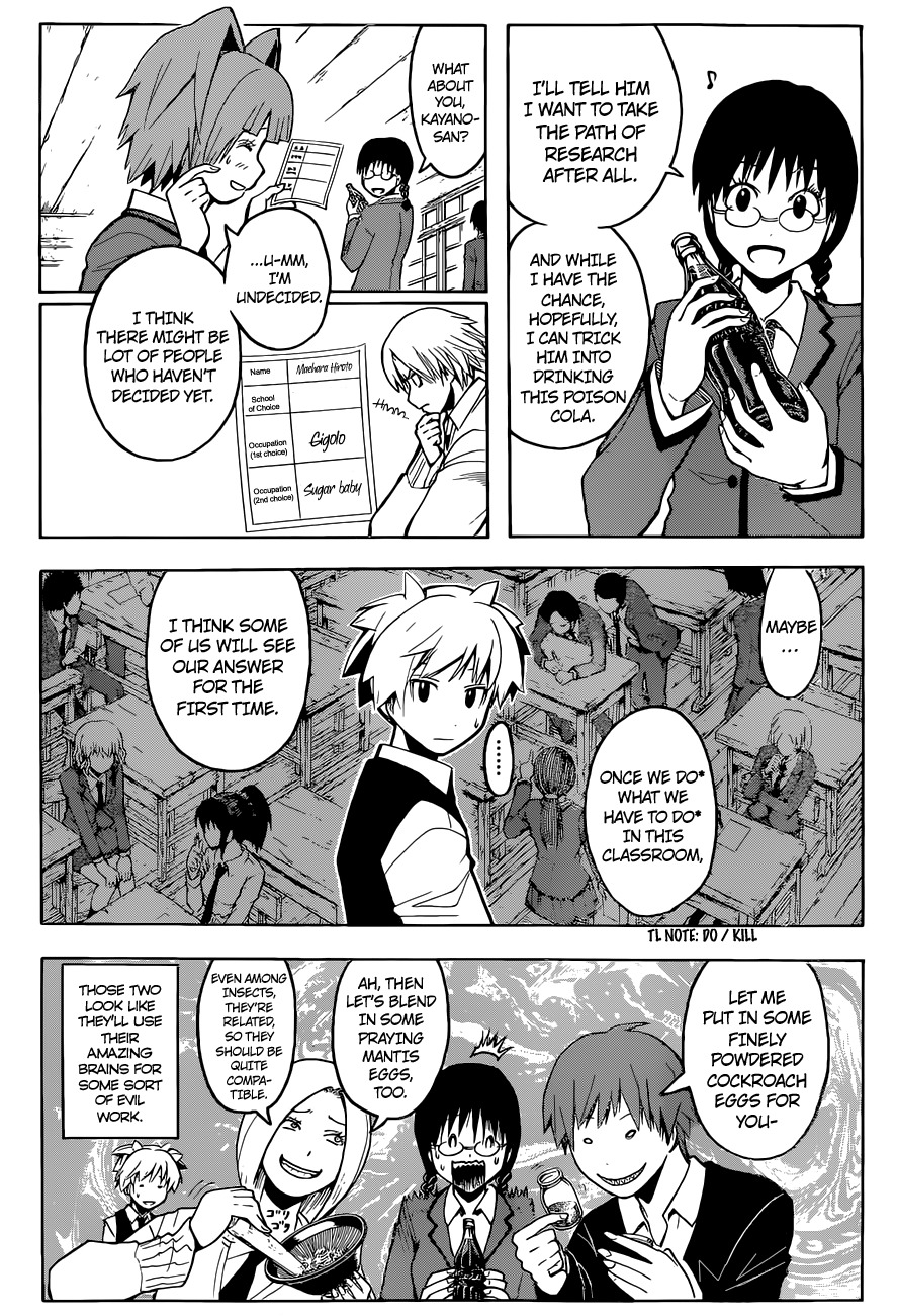 Ansatsu Kyoushitsu Chapter 111 page 7 - Chapter 111 : Career Time
