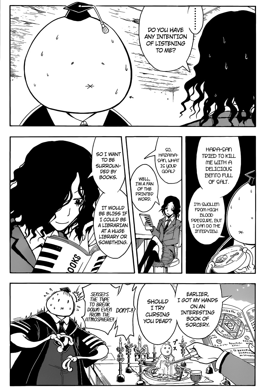 Ansatsu Kyoushitsu Chapter 111 page 9 - Chapter 111 : Career Time