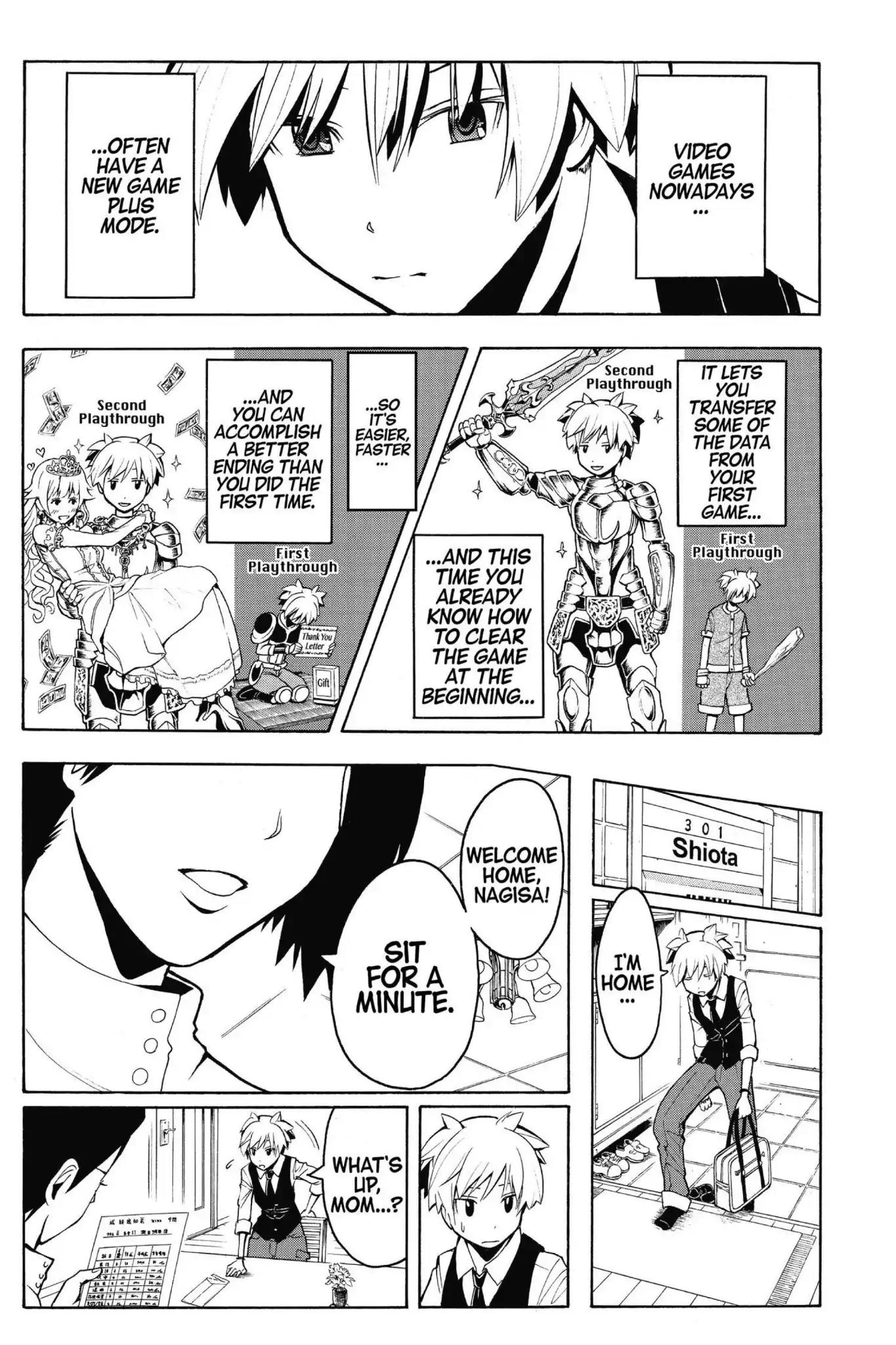 Ansatsu Kyoushitsu Chapter 112 page 11 - Chapter 112: Vol.13 CLASS 112: Time for the New Game Plus Mode