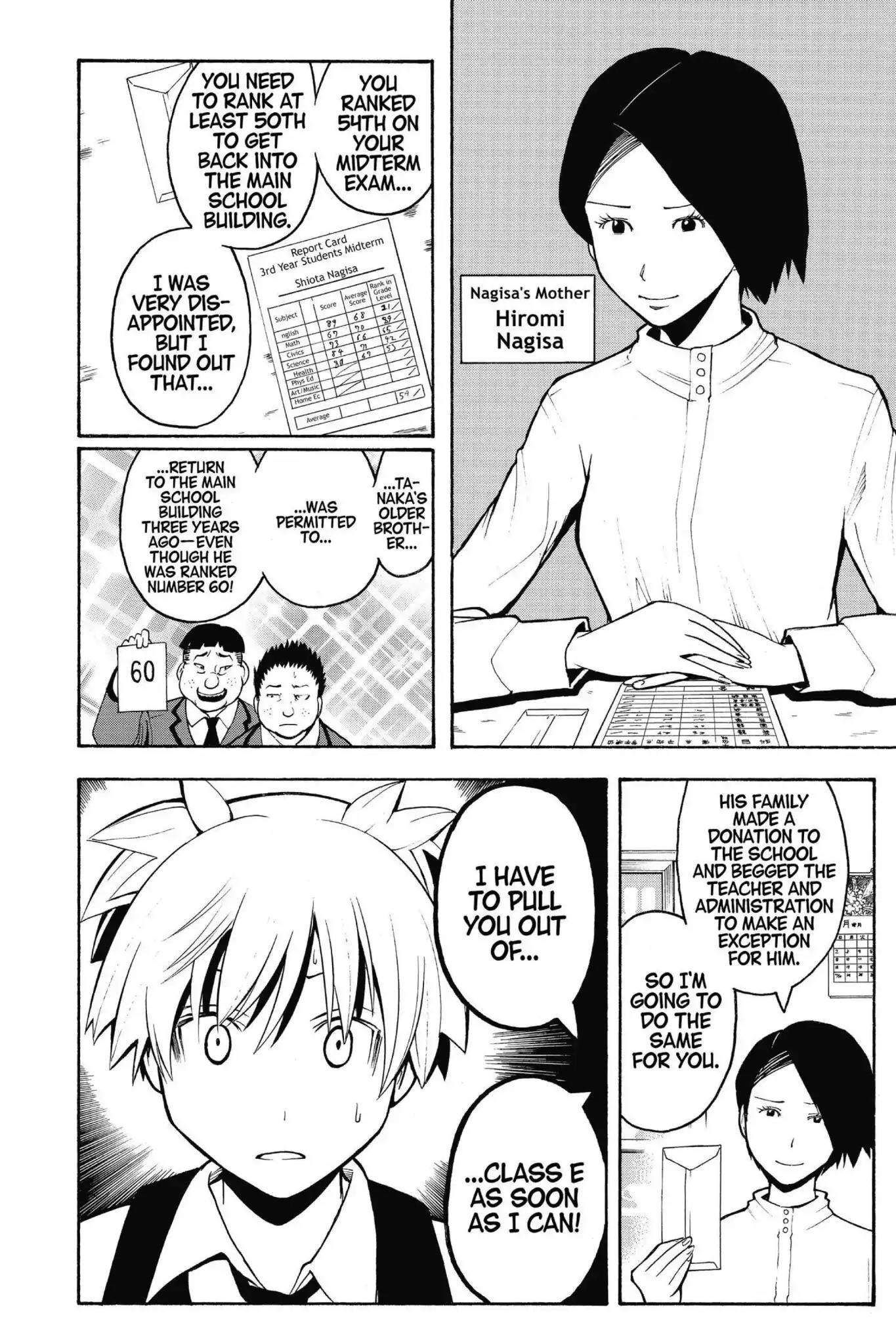 Ansatsu Kyoushitsu Chapter 112 page 12 - Chapter 112: Vol.13 CLASS 112: Time for the New Game Plus Mode