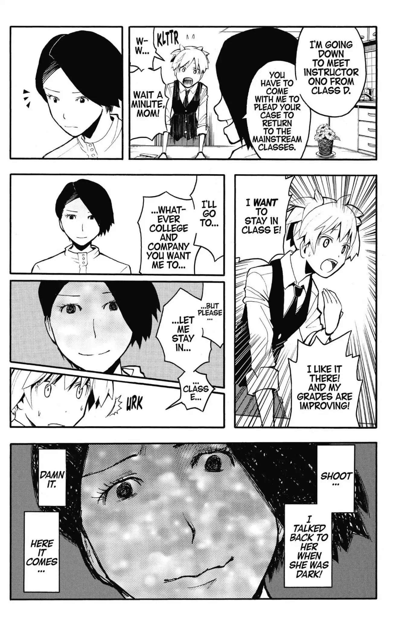 Ansatsu Kyoushitsu Chapter 112 page 13 - Chapter 112: Vol.13 CLASS 112: Time for the New Game Plus Mode